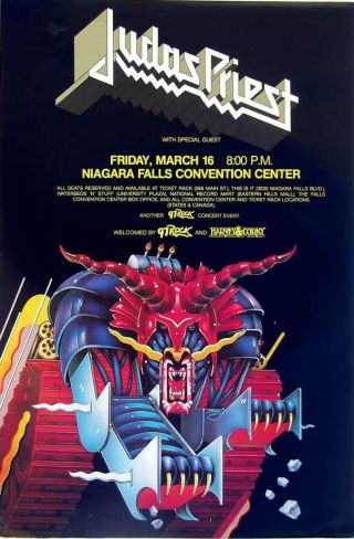 Judas Priest Posters: 1984 Defender 