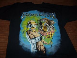 Vintage 1993 Megadeth Countdown To Extinction T - Shirt Xl Vintage Brockum