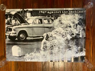 Rare Rage Against The Machine Empire 1992 Promo Poster Record Store Only