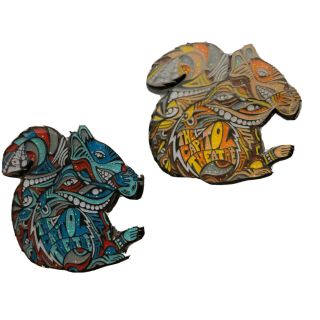 Danny Steinman X Capitol Theatre Le Squirrel Pins (set Of Two)