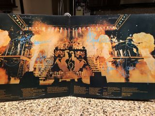 Kiss Alive 2 Lp Originally Autographed By Gene Paul Ace Peter On The Gatefold