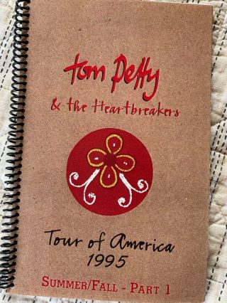 Tom Petty And The Heartbreakers Tour Itinerary Wildflowers - August 1995
