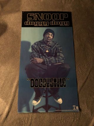 Snoop Doggy Dogg Doggystyle Rare Promo Poster 1993 Death Row Dr Dre Death Row