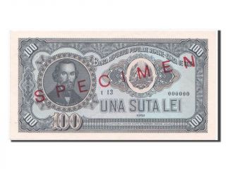 [ 80876] Romania,  100 Lei,  1952,  Km 90s,  Unc (65 - 70)