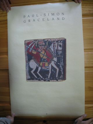 Paul Simon Poster Graceland Album Cover