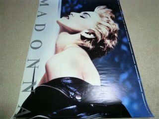 Madonna - True Blue : 1986 Japan Promo - Only Poster : Very Rare