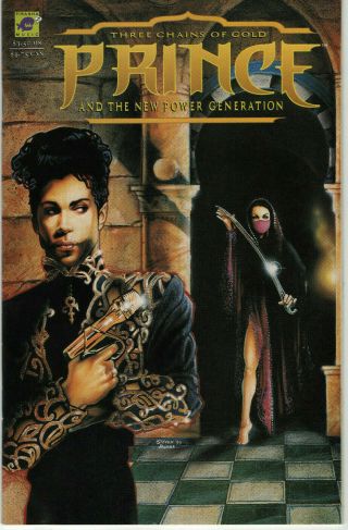 Prince & The Power Generation 3 Chains Of Gold Nm Comic Book Piranha Music