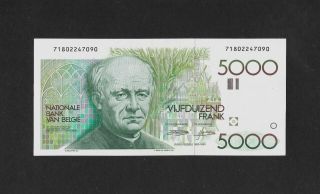 Aunc 5000 Francs 1982 Belgium