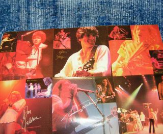 Eagles Signed Poster Live 1980 5 Musicians