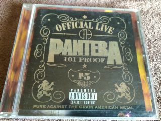 Pantera Official Live 101 Signed Autograph By Dimebag,  Vinnie Paul,  Phil Anselmo