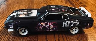 “kiss” 1:18 Scale 1973 Ford Mustang Mach 1 (bradford Exchange) Sculpture - L@@k
