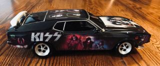 “KISS” 1:18 Scale 1973 Ford Mustang Mach 1 (Bradford Exchange) Sculpture - L@@K 3