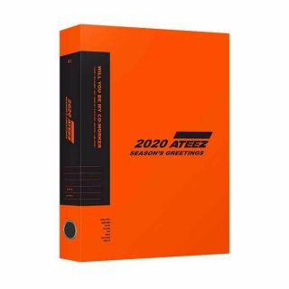 ATEEZ 2020 SEASON’S GREETINGS document - craft - box style goods set Japan limited 2