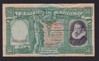 Angola 1944 50 - Angolares Banknote