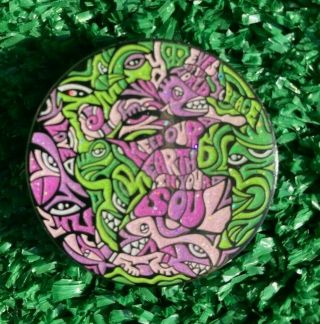 Eyes Of The World " Gubb " Variant Grateful Dead Pin ’d 99/100 By Danny Steinman