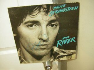 Bruce Sprinsteen Signed Lp The River 1980