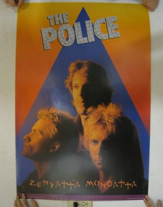 The Police Poster Zenyatta Mondatta