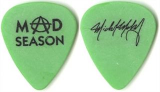 Mad Season Michael Mccready Authentic 1995 Tour Signature Guitar Pick Pearl Jam