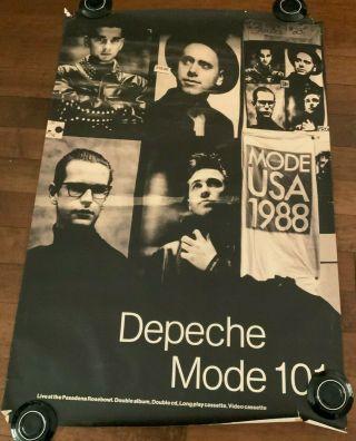 Depeche Mode Subway Poster 101 Album From 1989