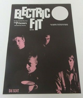 The Prisoners Electric Fit 1984 Big Beat Ep Advertising Poster