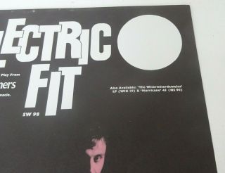THE PRISONERS ELECTRIC FIT 1984 BIG BEAT EP ADVERTISING POSTER 3