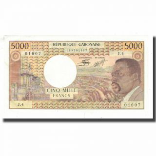 [ 140065] Banknote,  Gabon,  5000 Francs,  Km:4c,  Unc