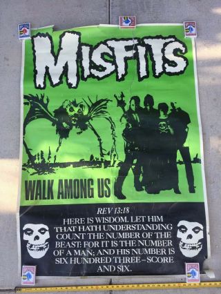 Misfits Walk Among Us Large Subway Poster