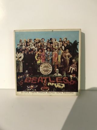 The Beatles Sgt Peppers Reel To Reel Mono Tape
