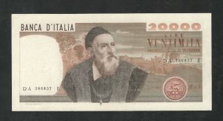 Italy 20000 Lire 21.  2.  1975 Ef,  P104