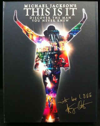 Michael Jackson This Is It 2010 Promo Dvd With Custom Pop - Up Box & Postcards