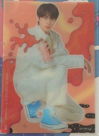 Bts Photo Card Clear Map Of The Soul Journey Mos Universal V Jungkook Jimin Rm 7