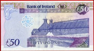 (com) NORTHERN IRELAND - BANK OF IRELAND 50 POUNDS 1.  1.  2013 - P 89 - UNC 3