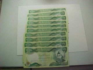 100,  000 Iraqi Dinar - (10 X 10,  000) Crisp & Uncirculated -,  Authentic