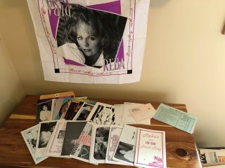 Reba Mcentire - Fan Club Newsletters 1989 - 1991 Package Vintage Reba
