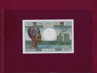 Mali 100 Francs 1972 - 73 P - 11 Unc Equatorial Africa