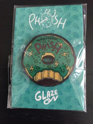 Phish Official Bakers Dozen Lapel Pin Madison Square Garden Night 7,  7/29/17
