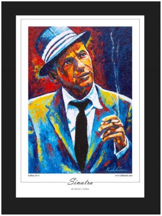 " Frank Sinatra " Limited Edition Art Print By Patrick J Killian