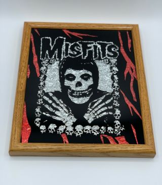 The Misfits Carnival Foil Mirror Punk Rock Horrorpunk Death Rock Danzig Samhain