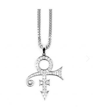 Prince Love Symbol Necklace Paisley Park Official Item 125.  00 Price