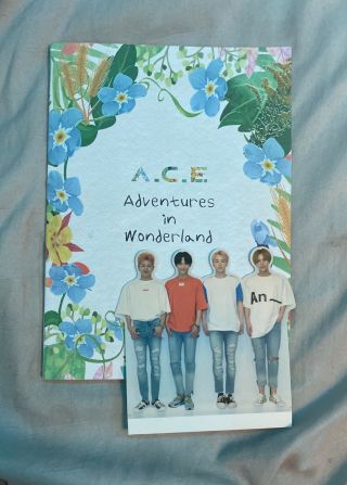 A.  C.  E Adventures In Wonderland Day Ver W/ Standee (no Photocard)