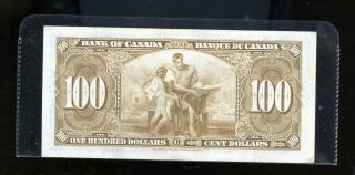 1937 Bank Of Canada $100 Gordon/Towers Vf,  NCO17 2