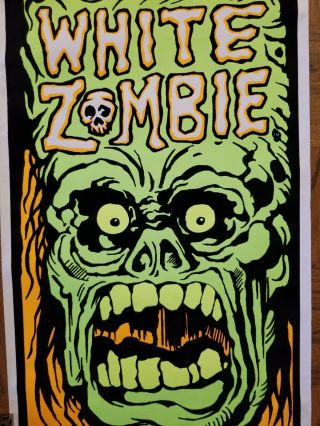 White Zombie Black Light Poster 1993
