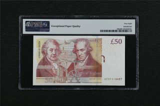 2010 Great Britain Bank of England 50 Pounds Pick 393a PMG 68 EPQ Gem UNC 2