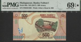 Tt Pk 99a Nd (2017) Madagascar Banky Foiben 