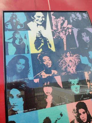 KTU STUDIO 54 Last Dance Concert Poster Donna Summer Grace Jones Cher 1996 Frame 3