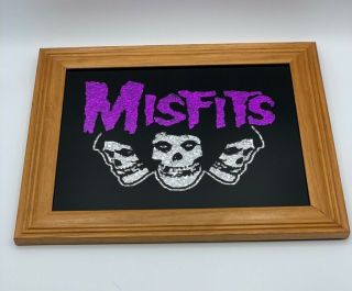 Misfits Carnival Foil Mirror Punk Rock Samhain Danzig Deathrock Doyle Jerry Only