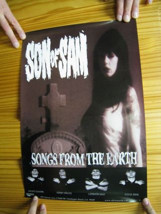 Son Of Sam Poster Samhain,  Danzig,  And Afi Songs From The Earth Band Shots