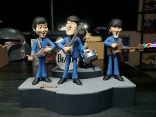 The Beatles Cartoon Figures By Mcfarlane - Set Of Four