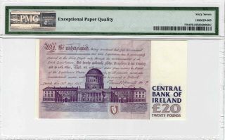 Ireland - Republic £20 LTN90/95 1995 - 99 P - 77b PMG Gem UNC 67 EPQ 2