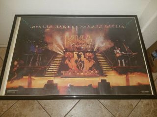 Kiss 1977 Love Gun/alive Ii Live On Stage Poster